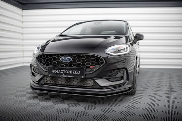 Ford Fiesta ST Mk8 (facelift) - Lâmina frontal STREET PRO | FOFI8FSTCNC-FD1B | Produto Maxton Design distribuído por Unicartuning. Ford Fiesta ST Mk8 (facelift) - Lâmina frontal STREET PRO | FOFI8FSTCNC-FD1B | Produto Maxton Design distribuído por Unicartuning.