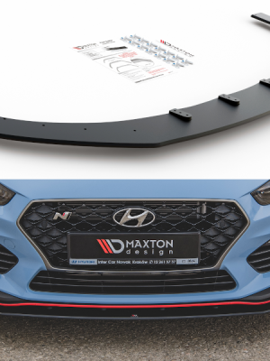 Hyundai I30 N Mk3 Hatchback / Fastback - Lâmina frontal STREET PRO | HYI303NCNC-FD2BRB | Produto Maxton Design distribuído por Unicartuning. Hyundai I30 N Mk3 Hatchback / Fastback - Lâmina frontal STREET PRO | HYI303NCNC-FD2BRB | Produto Maxton Design distribuído por Unicartuning.