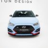 Hyundai Veloster N Mk2 - Lâmina frontal STREET PRO | HYVE2NCNC-FD1BRB | Produto Maxton Design distribuído por Unicartuning.