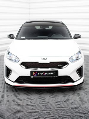 Kia Ceed GT Mk3 - Lâmina frontal STREET PRO | KICE3GTCNC-FD1BRB | Produto Maxton Design distribuído por Unicartuning. Kia Ceed GT Mk3 - Lâmina frontal STREET PRO | KICE3GTCNC-FD1BRB | Produto Maxton Design distribuído por Unicartuning.
