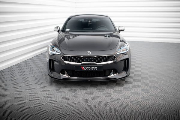 Kia Stinger GT / GT-line / Standard Mk1 - Lâmina frontal STREET PRO | KIST1GTLINECNC-FD1B | Produto Maxton Design distribuído por Unicartuning. Kia Stinger GT / GT-line / Standard Mk1 - Lâmina frontal STREET PRO | KIST1GTLINECNC-FD1B | Produto Maxton Design distribuído por Unicartuning.