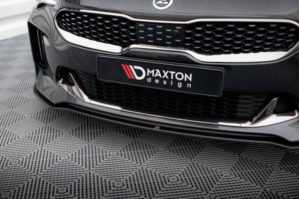 Kia Stinger GT / GT-line / Standard Mk1 - Lâmina frontal STREET PRO | KIST1GTLINECNC-FD1B | Produto Maxton Design distribuído por Unicartuning. Kia Stinger GT / GT-line / Standard Mk1 - Lâmina frontal STREET PRO | KIST1GTLINECNC-FD1B | Produto Maxton Design distribuído por Unicartuning.