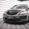Mazda 3 Mps Mk1 - Lâmina frontal STREET PRO | MA3MPS1CNC-FD1B | Produto Maxton Design distribuído por Unicartuning.