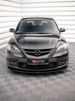 Mazda 3 Mps Mk1 - Lâmina frontal STREET PRO | MA3MPS1CNC-FD1BRB | Produto Maxton Design distribuído por Unicartuning.