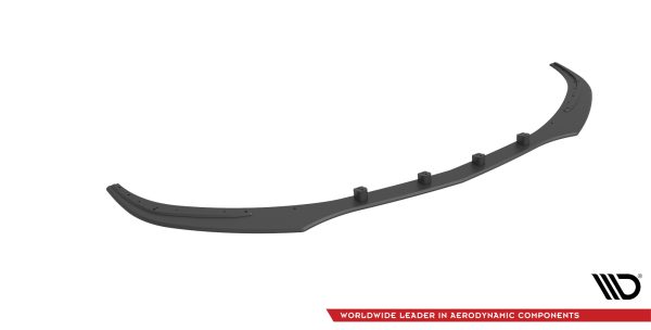 Mercedes-AMG C63 Sedan / Estate W205 (facelift) - Lâmina frontal STREET PRO | MEC205F63CNC-FD1BRB | Produto Maxton Design distribuído por Unicartuning.