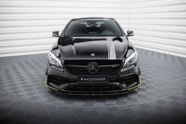 Mercedes-AMG CLA 45 Aero C117 (facelift) - Lâmina frontal STREET PRO | MECLA117AMGAEROCNC-FD1BRB | Produto Maxton Design distribuído por Unicartuning. Mercedes-AMG CLA 45 Aero C117 (facelift) - Lâmina frontal STREET PRO | MECLA117AMGAEROCNC-FD1BRB | Produto Maxton Design distribuído por Unicartuning.