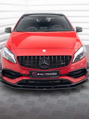 Mercedes-Benz A45 AMG Aero W176 (facelift) - Lâmina frontal STREET PRO | MEA176FAEROCNC-FD1BRB | Produto Maxton Design distribuído por Unicartuning. Mercedes-Benz A45 AMG Aero W176 (facelift) - Lâmina frontal STREET PRO | MEA176FAEROCNC-FD1BRB | Produto Maxton Design distribuído por Unicartuning.