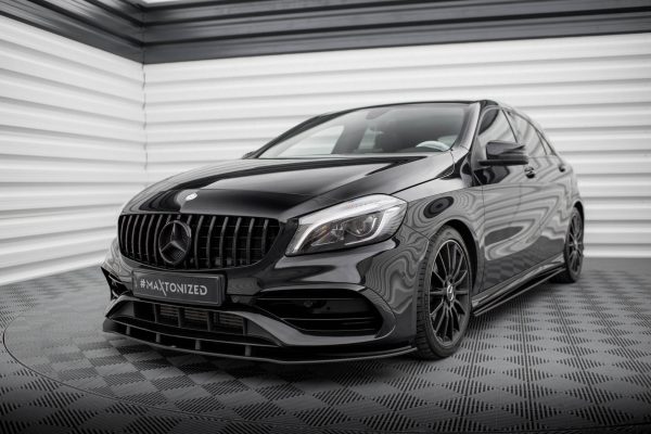 Mercedes-Benz Classe A AMG-line W176 (facelift) - Lâmina frontal STREET PRO | MEA176FAMGLINECNC-FD1BRB | Produto Maxton Design distribuído por Unicartuning. Mercedes-Benz Classe A AMG-line W176 (facelift) - Lâmina frontal STREET PRO | MEA176FAMGLINECNC-FD1BRB | Produto Maxton Design distribuído por Unicartuning.