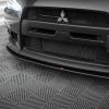 Mitsubishi Lancer Evo X - Lâmina frontal STREET PRO | MILA10EVOCNC-FD4BRB | Produto Maxton Design distribuído por Unicartuning.