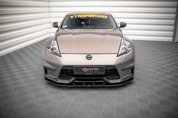 Nissan 370z Nismo (facelift) - Lâmina frontal STREET PRO | NI370ZNISMOCNC-FD1BRB | Produto Maxton Design distribuído por Unicartuning. Nissan 370z Nismo (facelift) - Lâmina frontal STREET PRO | NI370ZNISMOCNC-FD1BRB | Produto Maxton Design distribuído por Unicartuning.