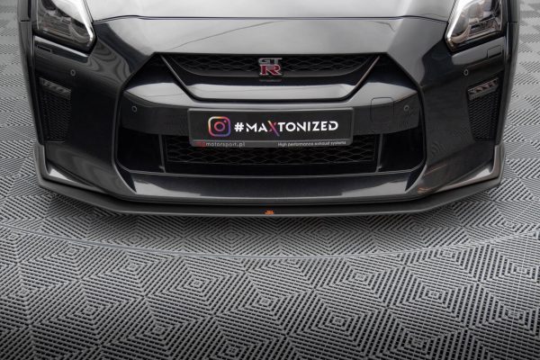 Nissan GTR R35 (facelift) - Lâmina frontal STREET PRO | NIGTR4F3CNC-FD1B | Produto Maxton Design distribuído por Unicartuning. Nissan GTR R35 (facelift) - Lâmina frontal STREET PRO | NIGTR4F3CNC-FD1B | Produto Maxton Design distribuído por Unicartuning.