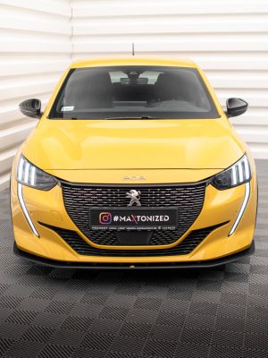 Peugeot 208 GT Mk2 - Lâmina frontal STREET PRO | PE2082GTCNC-FD1BRB | Produto Maxton Design distribuído por Unicartuning.