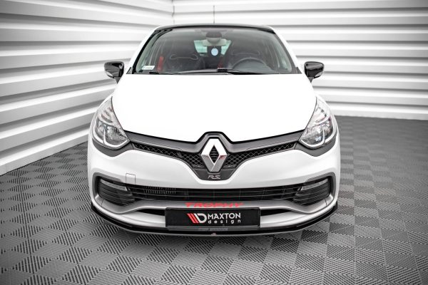 Renault Clio RS Mk4 - Lâmina frontal STREET PRO | RECL4RSCNC-FD1B | Produto Maxton Design distribuído por Unicartuning. Renault Clio RS Mk4 - Lâmina frontal STREET PRO | RECL4RSCNC-FD1B | Produto Maxton Design distribuído por Unicartuning.