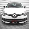 Renault Clio RS Mk4 - Lâmina frontal STREET PRO | RECL4RSCNC-FD1BRB | Produto Maxton Design distribuído por Unicartuning.