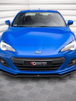 Subaru BRZ Mk1 (facelift) - Lâmina frontal STREET PRO | SUBRZ1FCNC-FD1BRB | Produto Maxton Design distribuído por Unicartuning.