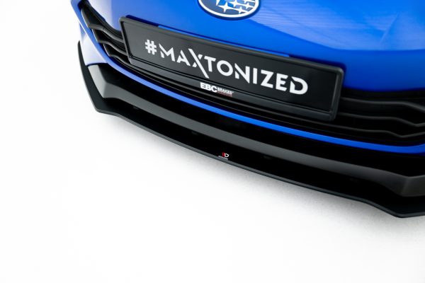 Subaru BRZ Mk2 - Lâmina frontal STREET PRO | SUBRZ2CNC-FD1B | Produto Maxton Design distribuído por Unicartuning.