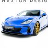 Subaru BRZ Mk2 - Lâmina frontal STREET PRO | SUBRZ2CNC-FD1BRB | Produto Maxton Design distribuído por Unicartuning.