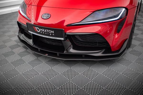 Toyota Supra Mk5 - Lâmina frontal STREET PRO | TOSU5CNC-FD1BRB | Produto Maxton Design distribuído por Unicartuning. Toyota Supra Mk5 - Lâmina frontal STREET PRO | TOSU5CNC-FD1BRB | Produto Maxton Design distribuído por Unicartuning.