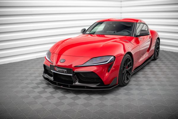 Toyota Supra Mk5 - Lâmina frontal STREET PRO | TOSU5CNC-FD1BRB | Produto Maxton Design distribuído por Unicartuning. Toyota Supra Mk5 - Lâmina frontal STREET PRO | TOSU5CNC-FD1BRB | Produto Maxton Design distribuído por Unicartuning.