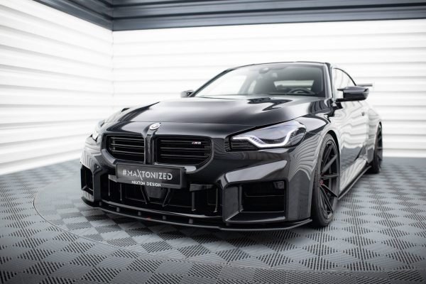 BMW M2 G87 - Lâmina frontal STREET PRO V.1 | BMM2G87CNC-FD1B | Produto Maxton Design distribuído por Unicartuning. BMW M2 G87 - Lâmina frontal STREET PRO V.1 | BMM2G87CNC-FD1B | Produto Maxton Design distribuído por Unicartuning.