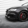 Audi RS3 Sedan 8V (facelift) - Lâmina frontal STREET PRO V.1 + Splitters | AURS38VFSCNC-FD1B+FSF1G | Produto Maxton Design distribuído por Unicartuning. Audi RS3 Sedan 8V (facelift) - Lâmina frontal STREET PRO V.1 + Splitters | AURS38VFSCNC-FD1B+FSF1G | Produto Maxton Design distribuído por Unicartuning.
