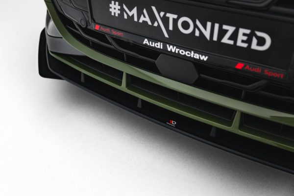 Audi S3 Sportback / A3 S-Line Sportback 8Y (facelift) - Lâmina frontal STREET PRO V.1 + Splitters | AUS38YFCNC-FD1BRB+FSF1G | Produto Maxton Design distribuído por Unicartuning. Audi S3 Sportback / A3 S-Line Sportback 8Y (facelift) - Lâmina frontal STREET PRO V.1 + Splitters | AUS38YFCNC-FD1BRB+FSF1G | Produto Maxton Design distribuído por Unicartuning.