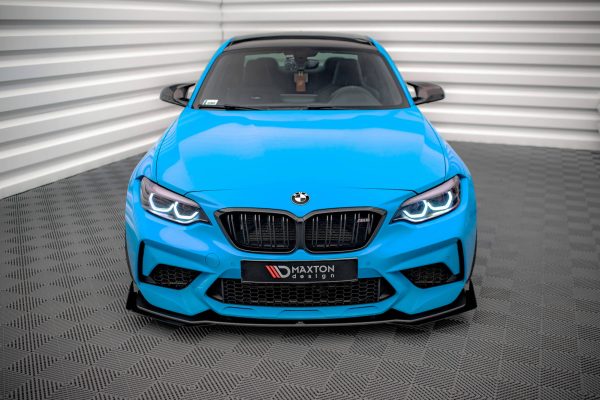 BMW M2 Competition F87 - Lâmina frontal STREET PRO V.1 + Splitters | BM287MCOMPCNC-FD1BRB+FSF1G | Produto Maxton Design distribuído por Unicartuning. BMW M2 Competition F87 - Lâmina frontal STREET PRO V.1 + Splitters | BM287MCOMPCNC-FD1BRB+FSF1G | Produto Maxton Design distribuído por Unicartuning.