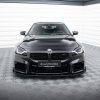 BMW M2 G87 - Lâmina frontal STREET PRO V.1 + Splitters | BMM2G87CNC-FD1B+FSF1G | Produto Maxton Design distribuído por Unicartuning.