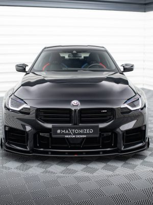 BMW M2 G87 - Lâmina frontal STREET PRO V.1 + Splitters | BMM2G87CNC-FD1B+FSF1G | Produto Maxton Design distribuído por Unicartuning. BMW M2 G87 - Lâmina frontal STREET PRO V.1 + Splitters | BMM2G87CNC-FD1B+FSF1G | Produto Maxton Design distribuído por Unicartuning.