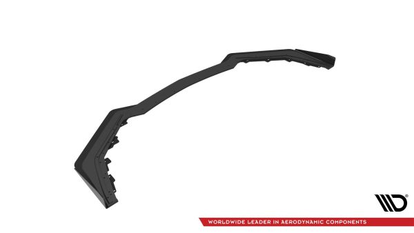 Ford Mustang GT Mk6 (facelift) - Lâmina frontal STREET PRO V.1 + Splitters | FOMU6FGTCNC-FD1BRB+FSF1G | Produto Maxton Design distribuído por Unicartuning.