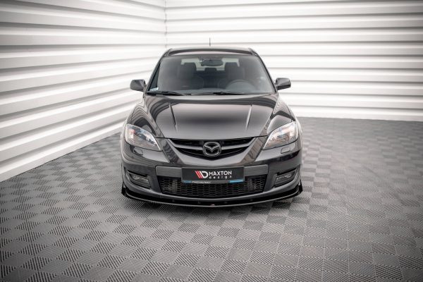Mazda 3 Mps Mk1 - Lâmina frontal STREET PRO V.1 + Splitters | MA3MPS1CNC-FD1B+FSF1G | Produto Maxton Design distribuído por Unicartuning. Mazda 3 Mps Mk1 - Lâmina frontal STREET PRO V.1 + Splitters | MA3MPS1CNC-FD1B+FSF1G | Produto Maxton Design distribuído por Unicartuning.