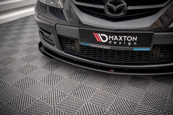 Mazda 3 Mps Mk1 - Lâmina frontal STREET PRO V.1 + Splitters | MA3MPS1CNC-FD1B+FSF1G | Produto Maxton Design distribuído por Unicartuning. Mazda 3 Mps Mk1 - Lâmina frontal STREET PRO V.1 + Splitters | MA3MPS1CNC-FD1B+FSF1G | Produto Maxton Design distribuído por Unicartuning.
