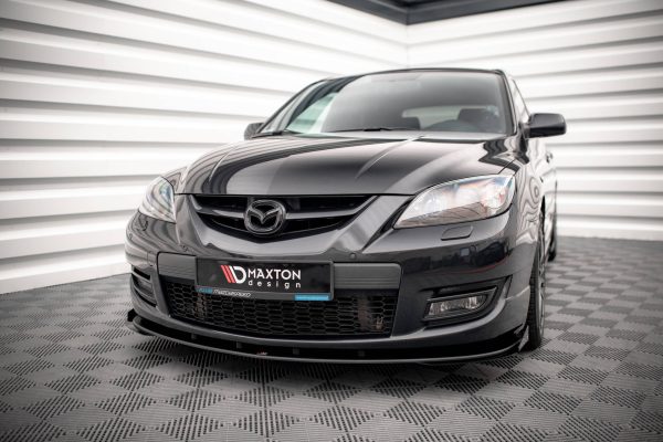 Mazda 3 Mps Mk1 - Lâmina frontal STREET PRO V.1 + Splitters | MA3MPS1CNC-FD1BRB+FSF1G | Produto Maxton Design distribuído por Unicartuning. Mazda 3 Mps Mk1 - Lâmina frontal STREET PRO V.1 + Splitters | MA3MPS1CNC-FD1BRB+FSF1G | Produto Maxton Design distribuído por Unicartuning.