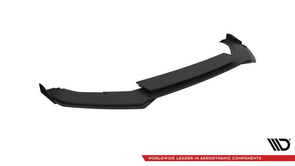 Volkswagen Golf R Mk7 - Lâmina frontal STREET PRO V.1 + Splitters | VWGO7RCNC-FD1B+FSF1G | Produto Maxton Design distribuído por Unicartuning.
