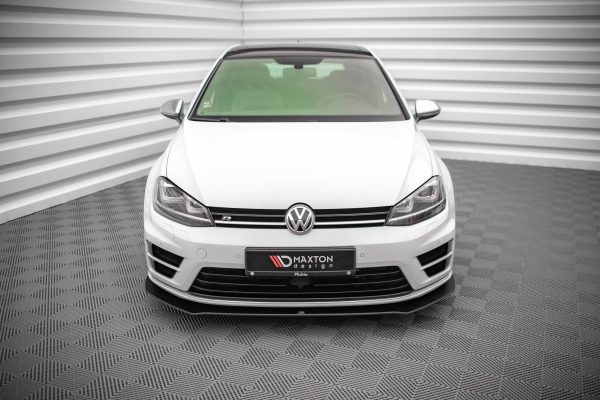 Volkswagen Golf R Mk7 - Lâmina frontal STREET PRO V.1 | VWGO7RCNC-FD1B | Produto Maxton Design distribuído por Unicartuning. Volkswagen Golf R Mk7 - Lâmina frontal STREET PRO V.1 | VWGO7RCNC-FD1B | Produto Maxton Design distribuído por Unicartuning.