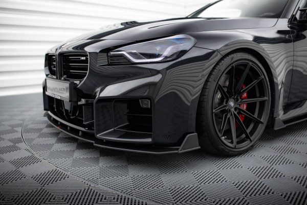 BMW M2 G87 - Lâmina frontal STREET PRO V.2 | BMM2G87CNC-FD2B | Produto Maxton Design distribuído por Unicartuning. BMW M2 G87 - Lâmina frontal STREET PRO V.2 | BMM2G87CNC-FD2B | Produto Maxton Design distribuído por Unicartuning.