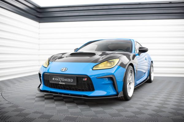 Toyota GR86 Mk1 - Lâmina frontal STREET PRO V.2 | TOGR861CNC-FD2B | Produto Maxton Design distribuído por Unicartuning. Toyota GR86 Mk1 - Lâmina frontal STREET PRO V.2 | TOGR861CNC-FD2B | Produto Maxton Design distribuído por Unicartuning.
