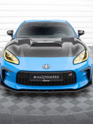 Toyota GR86 Mk1 - Lâmina frontal STREET PRO V.2 | TOGR861CNC-FD2BRB | Produto Maxton Design distribuído por Unicartuning.