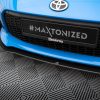 Toyota GR86 Mk1 - Lâmina frontal STREET PRO V.2 | TOGR861CNC-FD2BRB | Produto Maxton Design distribuído por Unicartuning.