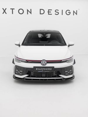 Volkswagen Golf GTI / GTE / R-line Mk8 (facelift) - Lâmina frontal STREET PRO V.2 | VWGO8FGTICNC-FD2B | Produto Maxton Design distribuído por Unicartuning. Volkswagen Golf GTI / GTE / R-line Mk8 (facelift) - Lâmina frontal STREET PRO V.2 | VWGO8FGTICNC-FD2B | Produto Maxton Design distribuído por Unicartuning.