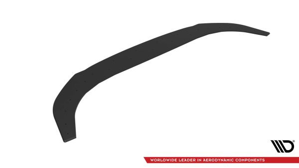 Volkswagen Golf GTI / GTE / R-line Mk8 (facelift) - Lâmina frontal STREET PRO V.2 | VWGO8FGTICNC-FD2BRB | Produto Maxton Design distribuído por Unicartuning.