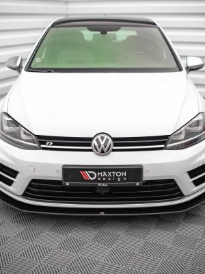 Volkswagen Golf R Mk7 - Lâmina frontal STREET PRO V.2 | VWGO7RCNC-FD2BRB | Produto Maxton Design distribuído por Unicartuning.