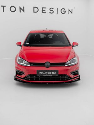 Volkswagen Golf R / R-line Mk7 (facelift) - Lâmina frontal STREET PRO V.2 | VWGO7FRCNC-FD3BRB | Produto Maxton Design distribuído por Unicartuning. Volkswagen Golf R / R-line Mk7 (facelift) - Lâmina frontal STREET PRO V.2 | VWGO7FRCNC-FD3BRB | Produto Maxton Design distribuído por Unicartuning.