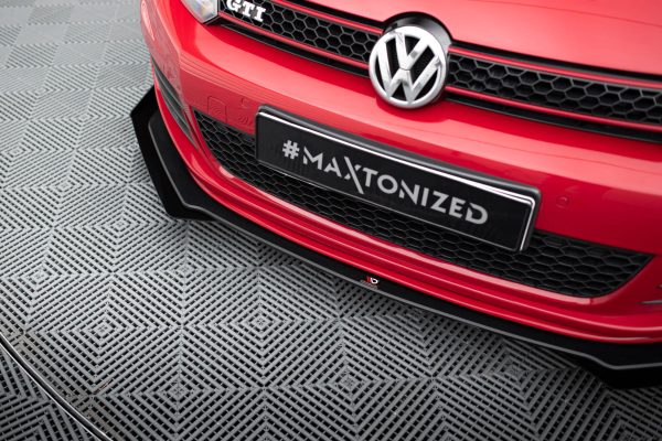 Volkswagen Golf GTI Mk6 - Lâmina frontal STREET PRO V.3 + Splitters | VWGO6GTICNC-FD3B+FSF1G | Produto Maxton Design distribuído por Unicartuning. Volkswagen Golf GTI Mk6 - Lâmina frontal STREET PRO V.3 + Splitters | VWGO6GTICNC-FD3B+FSF1G | Produto Maxton Design distribuído por Unicartuning.