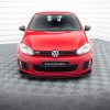 Volkswagen Golf GTI Mk6 - Lâmina frontal STREET PRO V.3 | VWGO6GTICNC-FD3B | Produto Maxton Design distribuído por Unicartuning.