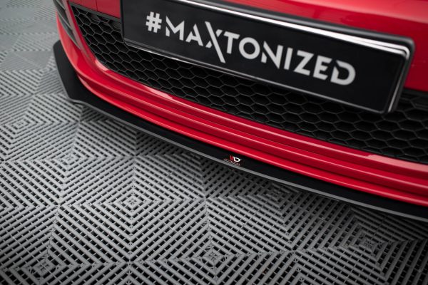 Volkswagen Golf GTI Mk6 - Lâmina frontal STREET PRO V.3 | VWGO6GTICNC-FD3B | Produto Maxton Design distribuído por Unicartuning.