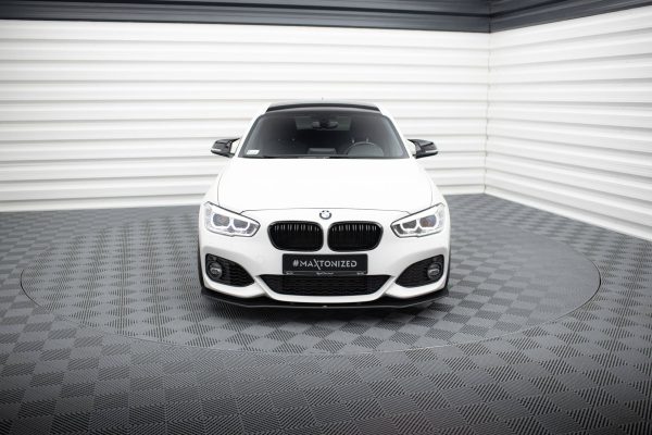 BMW 1 F20 Pack M (facelift) / M140i - Lâmina frontal STREET PRO V.3 | BM1F20FMCNC-FD3B | Produto Maxton Design distribuído por Unicartuning. BMW 1 F20 Pack M (facelift) / M140i - Lâmina frontal STREET PRO V.3 | BM1F20FMCNC-FD3B | Produto Maxton Design distribuído por Unicartuning.