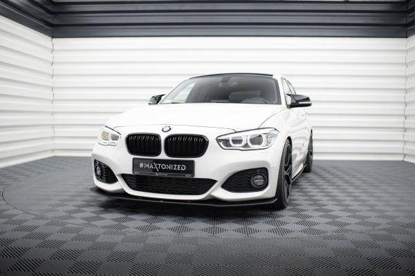 BMW 1 F20 Pack M (facelift) / M140i - Lâmina frontal STREET PRO V.3 | BM1F20FMCNC-FD3B | Produto Maxton Design distribuído por Unicartuning. BMW 1 F20 Pack M (facelift) / M140i - Lâmina frontal STREET PRO V.3 | BM1F20FMCNC-FD3B | Produto Maxton Design distribuído por Unicartuning.