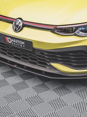 Volkswagen Golf GTI ClubSport Mk8 - Lâmina frontal STREET PRO | VWGO8GTICSCNC-FD1BRB | Produto Maxton Design distribuído por Unicartuning. Volkswagen Golf GTI ClubSport Mk8 - Lâmina frontal STREET PRO | VWGO8GTICSCNC-FD1BRB | Produto Maxton Design distribuído por Unicartuning.