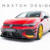 Volkswagen Golf GTI ClubSport Mk8 (facelift) - Lâmina frontal STREET PRO | VWGO8FGTICSCNC-FD1BRB | Produto Maxton Design distribuído por Unicartuning. Volkswagen Golf GTI ClubSport Mk8 (facelift) - Lâmina frontal STREET PRO | VWGO8FGTICSCNC-FD1BRB | Produto Maxton Design distribuído por Unicartuning.